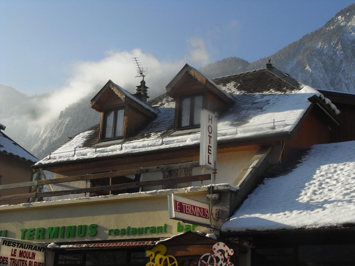 Hotel Le Terminus Le Bourg-dʼOisans Eksteriør bilde